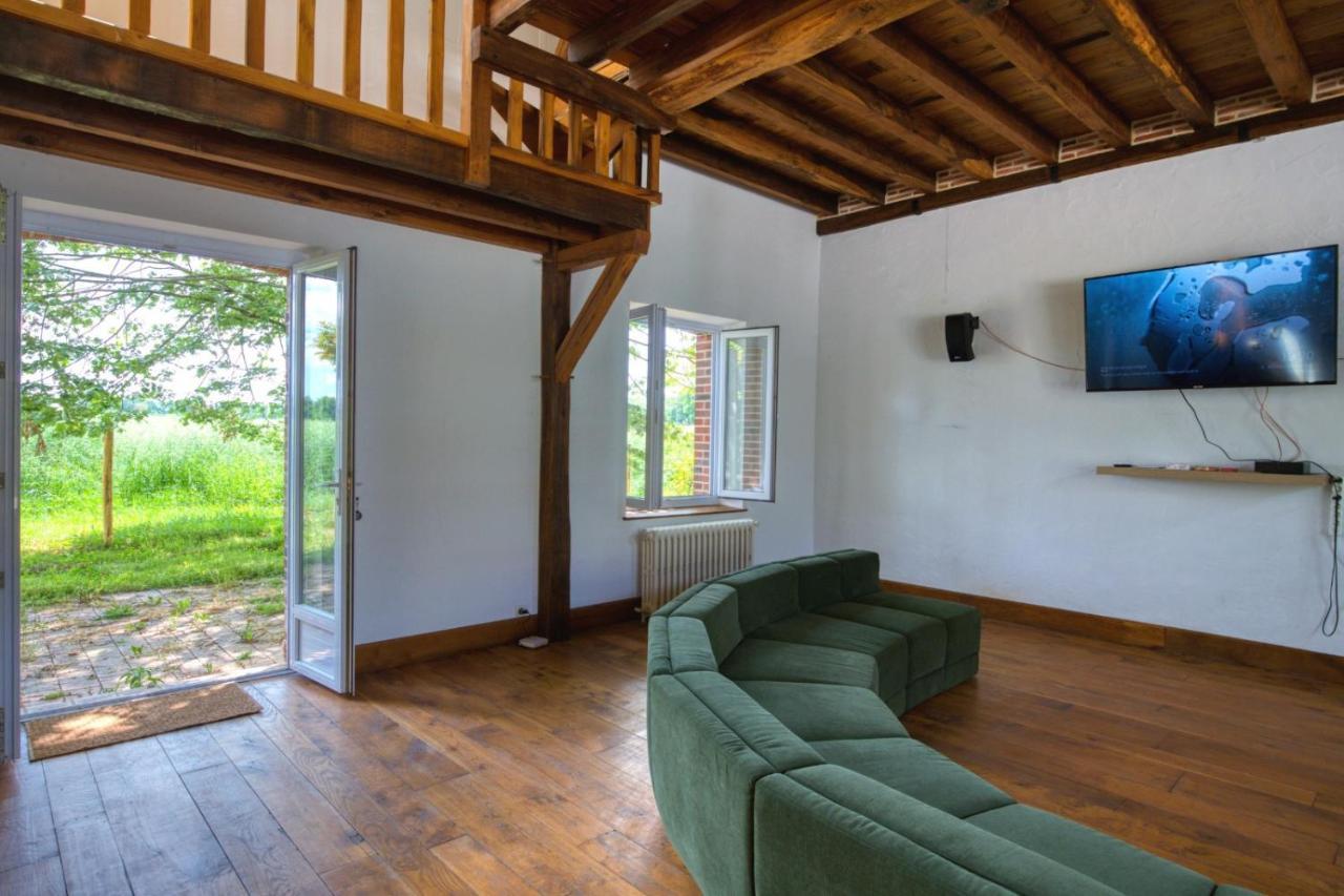 Crazy Villa Le Petit Belair 18 - Heated Pool - Foot - 2H Paris - 30P Aubigny-sur-Nère Εξωτερικό φωτογραφία